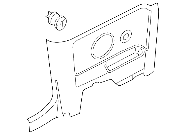 Lower Quarter Trim 1Y0-868-048-AF-PQS - View 7