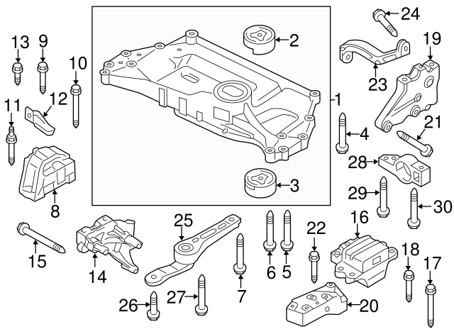 Mount Bolt N-910-398-02 - View 22