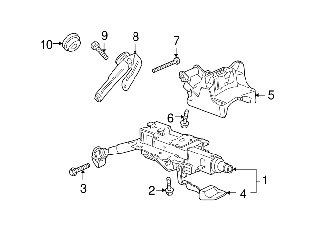 Column Support Plug N-105-608-01 - View 4