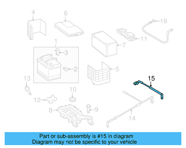 Positive Cable 1K0-971-228-M - View 48