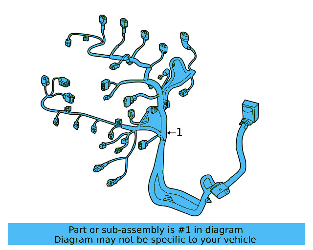 Engine Harness 06K-972-627-FC