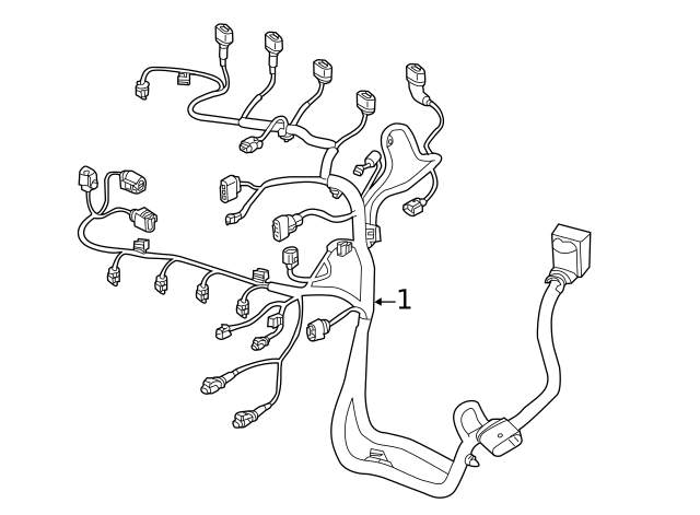 Engine Harness 04E-972-627-HP - View 2