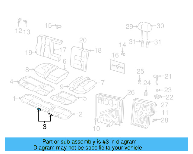 Pull Strap 1J0-885-093 - View 15