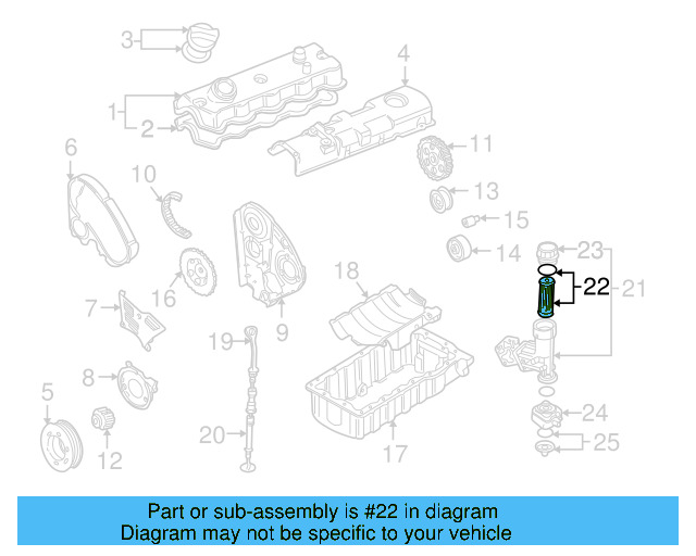 Oil Filter 074-115-562