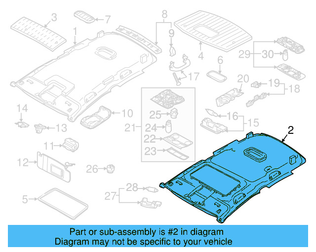O'head Lamp Bulb N-017-753-5 - View 29