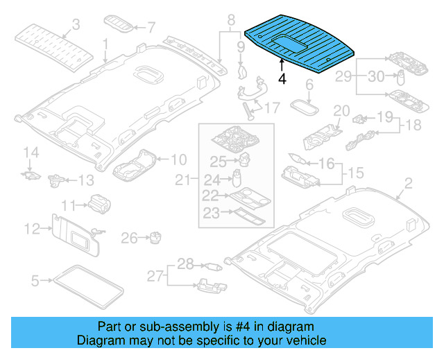 Sound Absorber 1K5-867-811-B - View 18