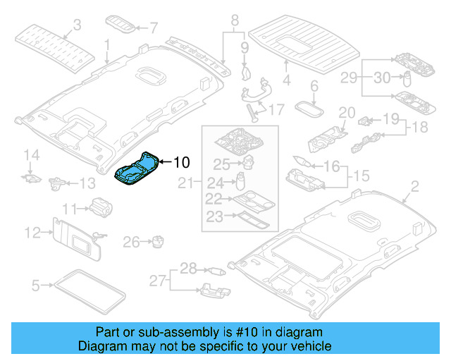 O'head Lamp Bulb N-017-753-5 - View 26