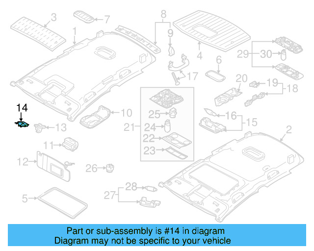 Bracket 1K0-858-774-D - View 29
