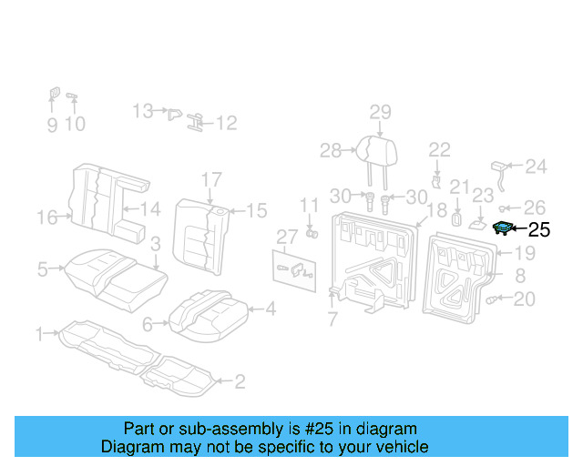 Cap Retainer 1J0-858-849 - View 13