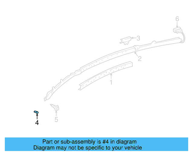 Support Retainer Nut N-908-146-01 - View 3