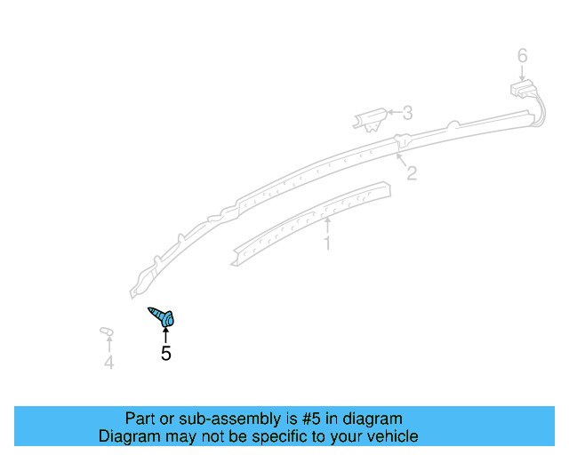 Guide Bracket Bolt N-104-829-02