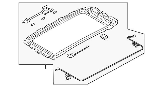 Sunroof Frame 3CN-877-049