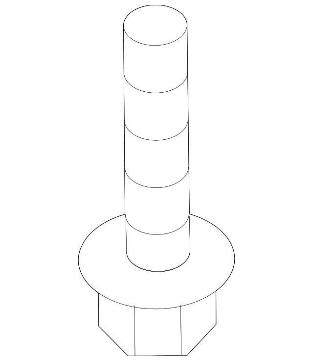 Headlamp Assembly Lower Bolt N-911-664-01 - View 25