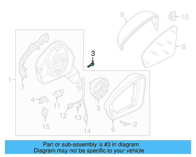 Housing Assembly Screw N-108-107-01