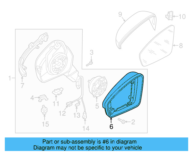 Glass Trim 5NN-857-601-9B9