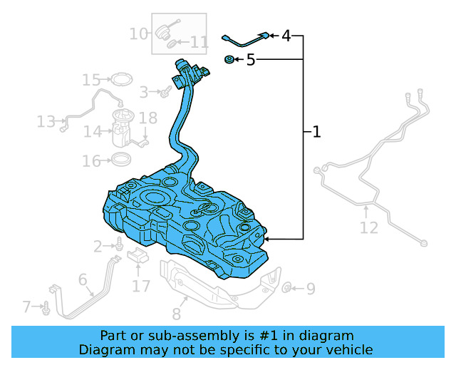 Fuel Tank 5Q0-201-055-EP - View 3