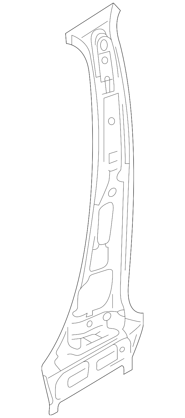 Pillar Reinforced 561-809-443-A - View 7