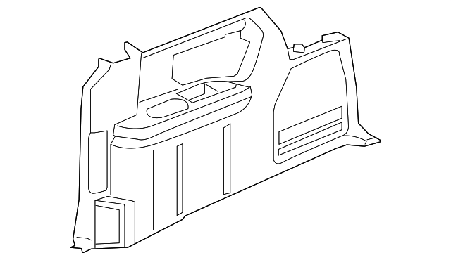 Quarter Pillar Trim 7B0867406FHL5