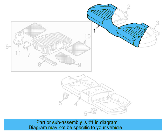 Seat Cover 3C8-885-405-BJ-WKP - View 3