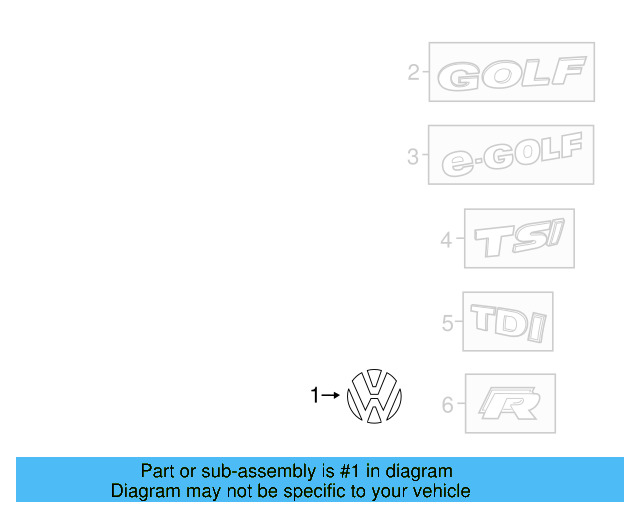Nameplate 5GE-853-687-AFL - View 7