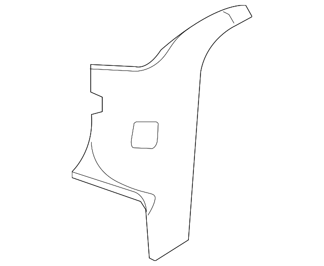Rear Pillar Trim 7B0-867-245-L-HL5