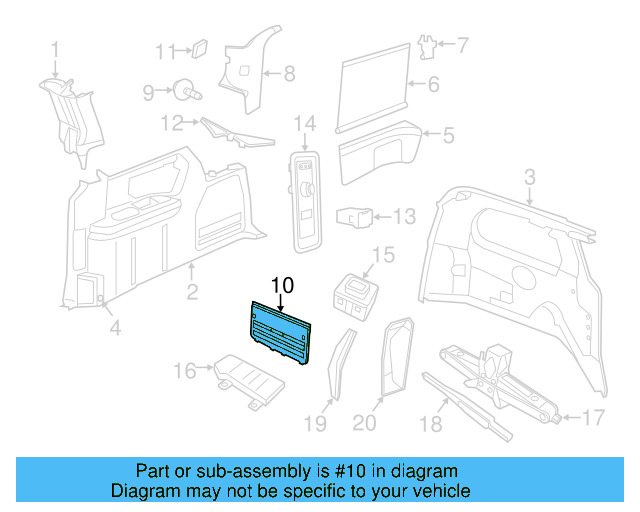 Jack Cover 7B0-867-461-A-ES3