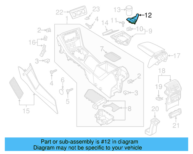Gear Indicator Trim 5NN-864-148-1QB - View 11