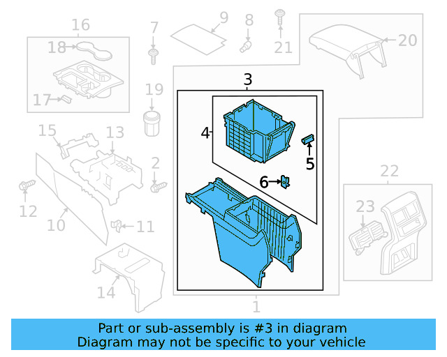 Console Assembly 3CN-863-241-H-VPG