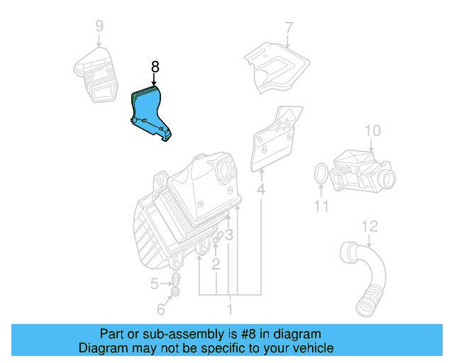 Intake Manifold 058-129-617-D - View 9