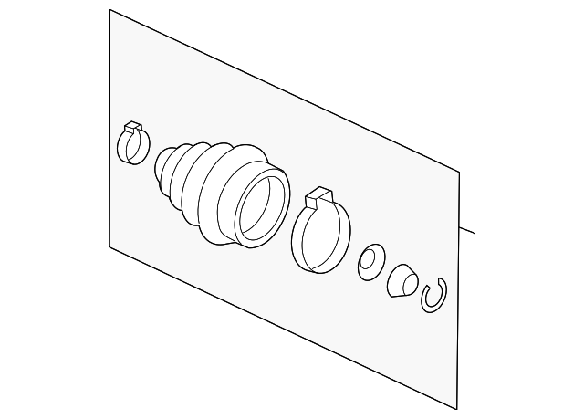 Inner Joint Assembly 5C0-498-103 - View 8