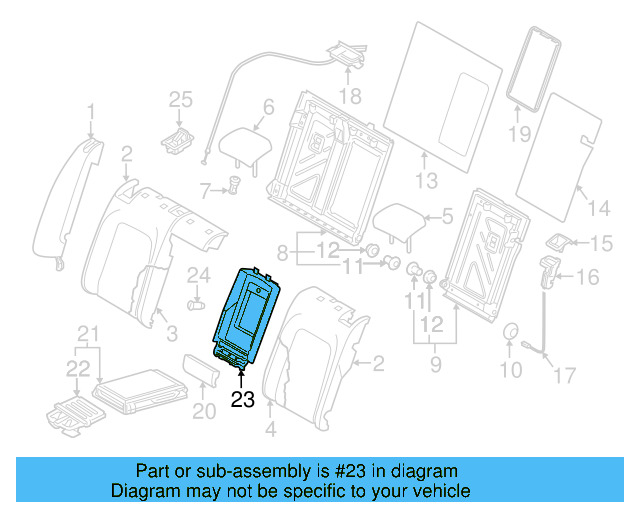 Mount 3C8-885-961-F-9B9 - View 4
