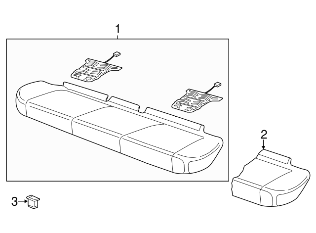 Seat Cover 3C8-885-405-FE-TIN - View 2