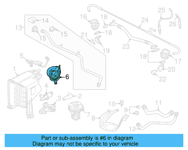 Leak Detect Pump 7L0-906-271 - View 12