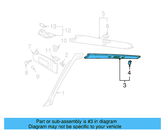 Fog Lamp Assembly Screw N-106-663-02 - View 9