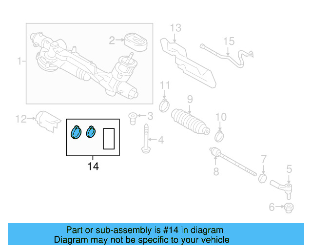 Repair Kit 1K0-498-970-A - View 11