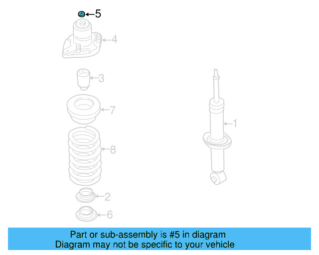 Lower Control Arm Lock Nut N-101-064-02 - View 50