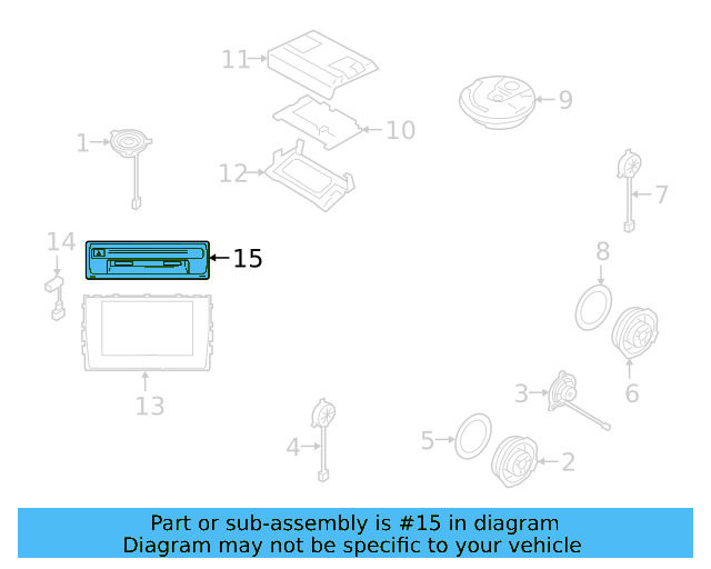 CD Player 3Q0-035-864-C - View 3