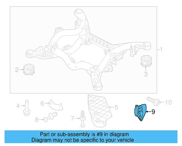Rear Shield 7L0-616-102-A - View 12