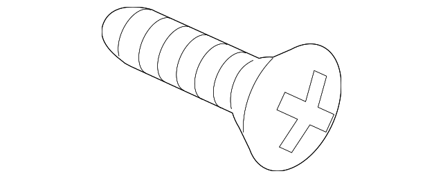 Rear Shield Screw N-106-115-02 - View 2