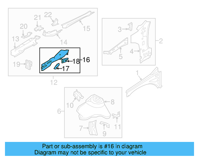 Cover Plate 5Q0-804-106 - View 13
