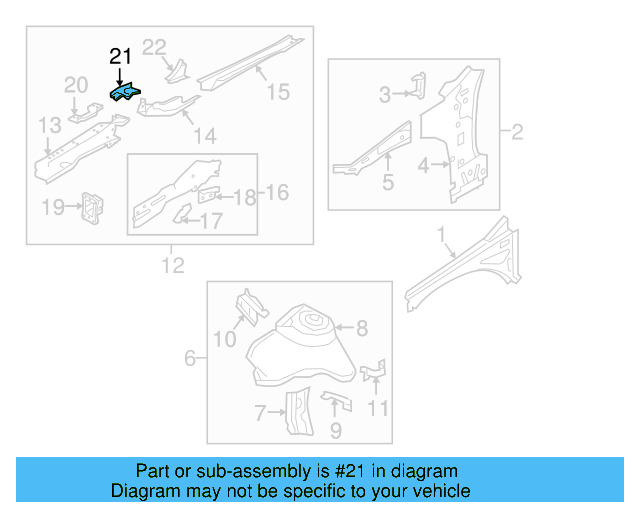 Lower Retainer 5Q0-803-127 - View 4
