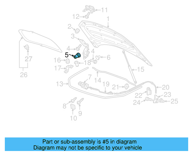 Hinge Nut N-907-779-02 - View 3