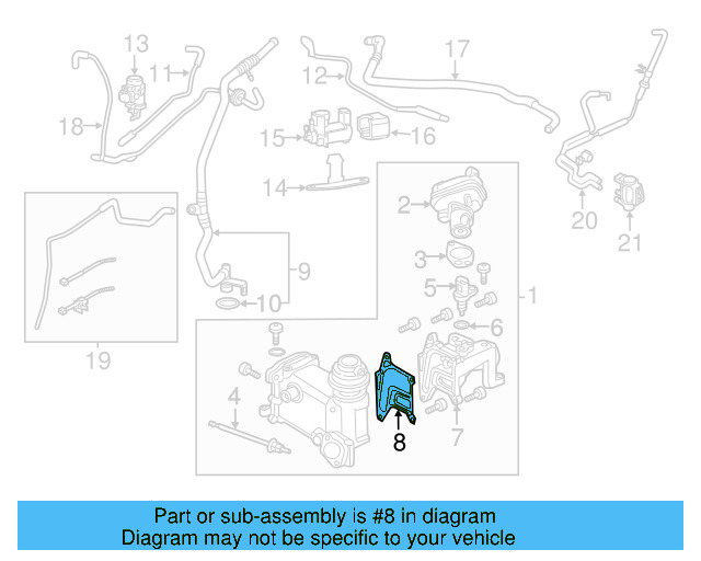 Egr Valve Gasket 059-131-120-B - View 11