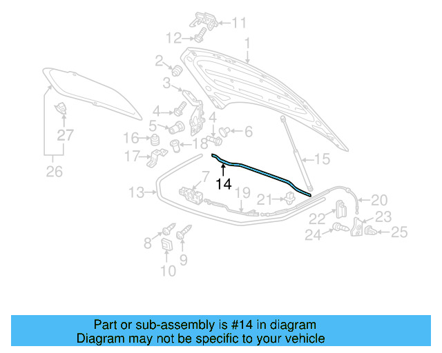 Rear Weather 7P6-823-723 - View 4