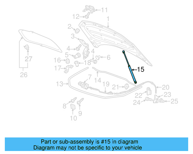 Support Strut 7P6-823-359-A - View 5