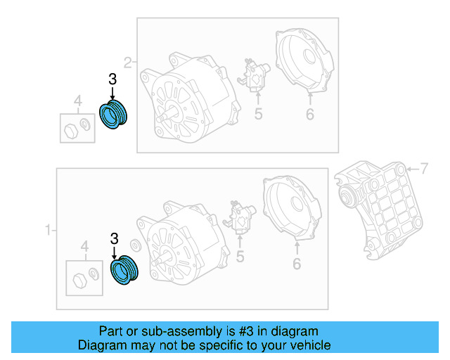Pulley 059-903-119-K