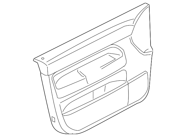 Door Trim Panel 7L6867011EKWWW