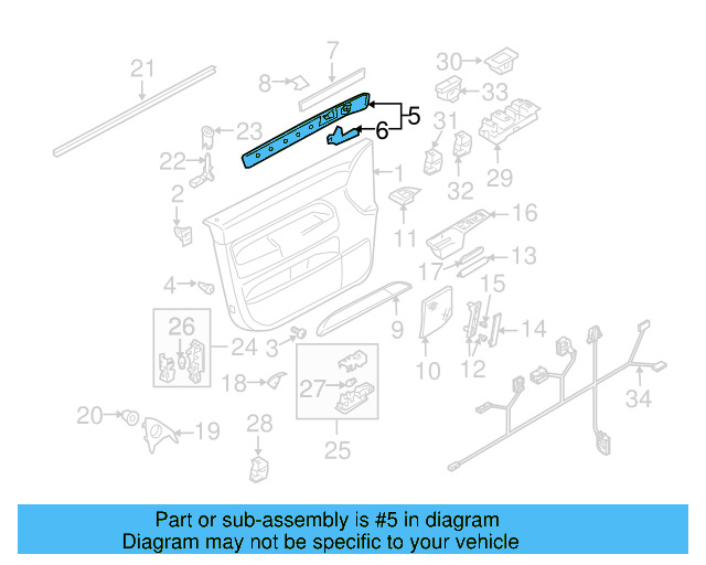 O'head Lamp Bulb N-017-753-5 - View 120