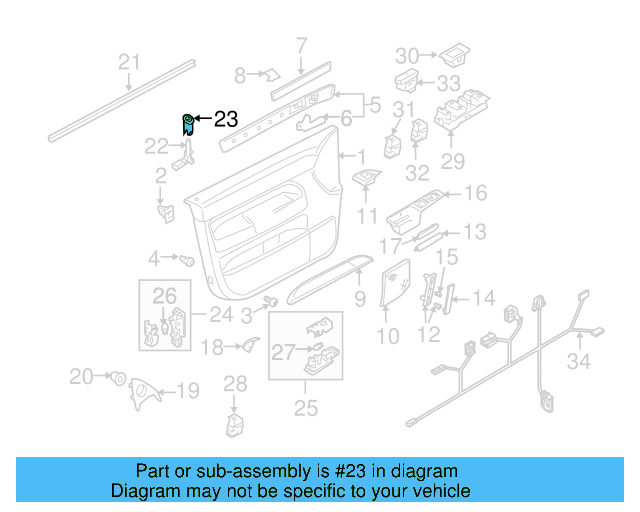 Security Lamp Sleeve 7L6-919-242 - View 3
