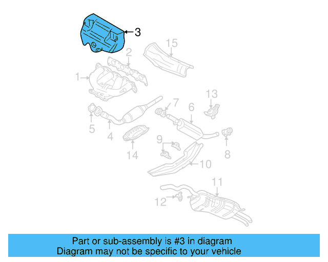 Heat Shield 06A-129-597 - View 13